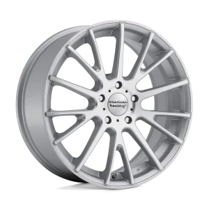 American Racing – AR904 – Silver – 16″x7″ 40mm – Summer Wheels – AR90467012440